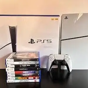 Игровая приставка Sony PlayStation 5 Slim 8 бози 1000gb SSD, Душанбе