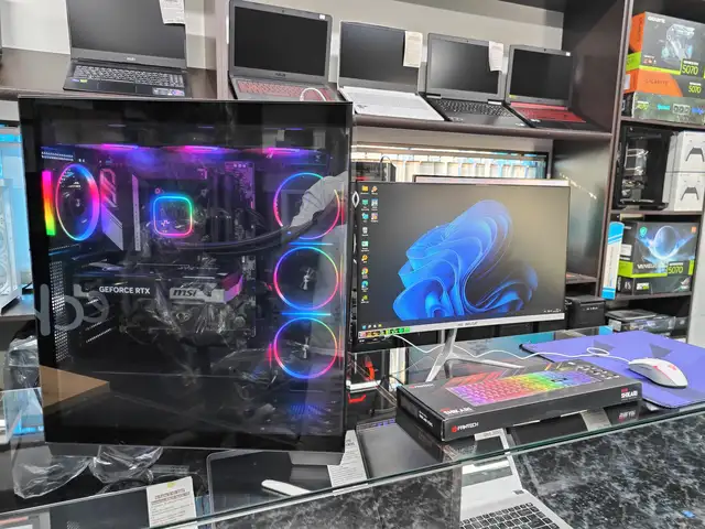 Игровой Персональный Компьютер DEPCOOL CG580 Black Ultra 7-265KF DDR5 32GB RTX 5070, Душанбе