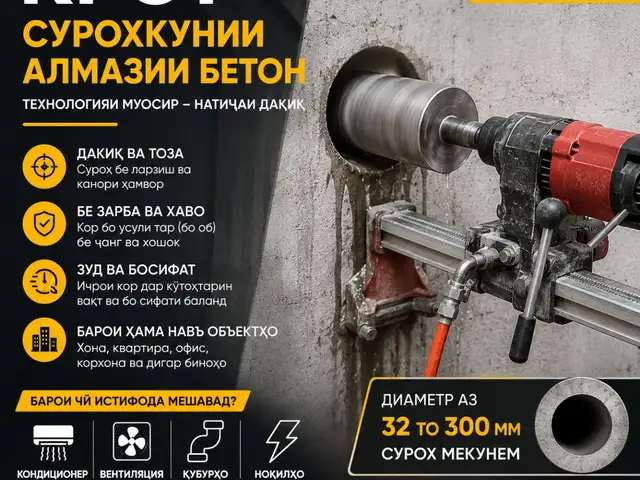 Услуга Крот, Душанбе