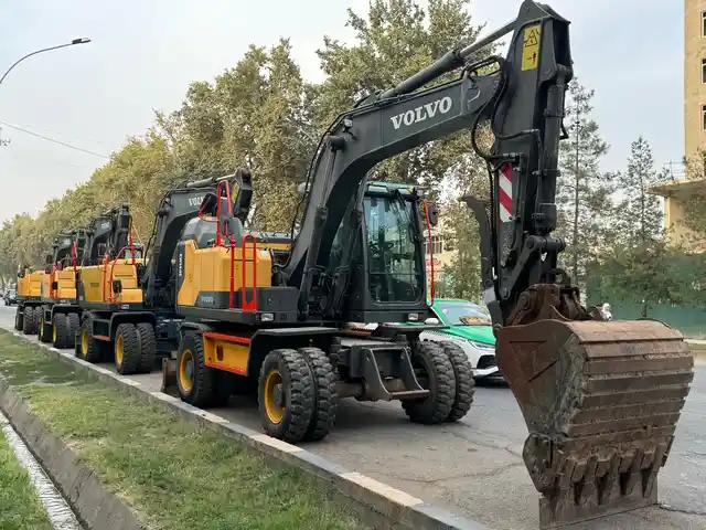 Экскаватор Volvo EW145B Prime, Душанбе