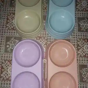 Двойная миска для кошек, Душанбе