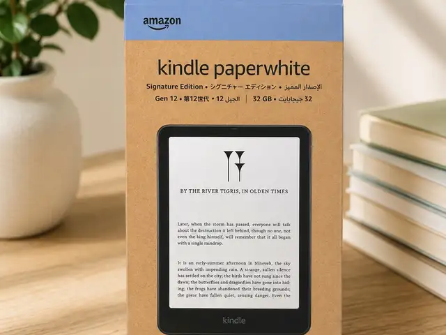 Электронная книга Kindle Paperwhite Signature Edition 12-е поколение, 32 ГБ, Турсунзаде