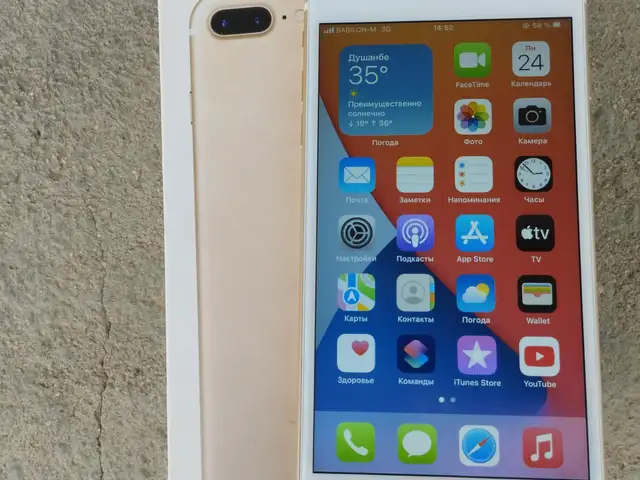 Apple iPhone 7 plus, 32 gb, Душанбе