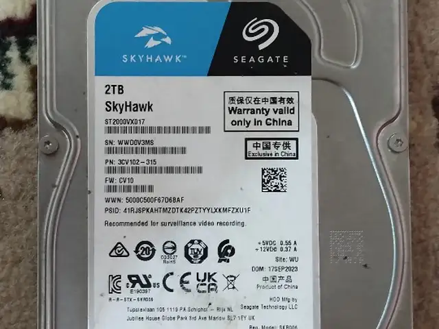 Жёсткий диск 2TB, Душанбе