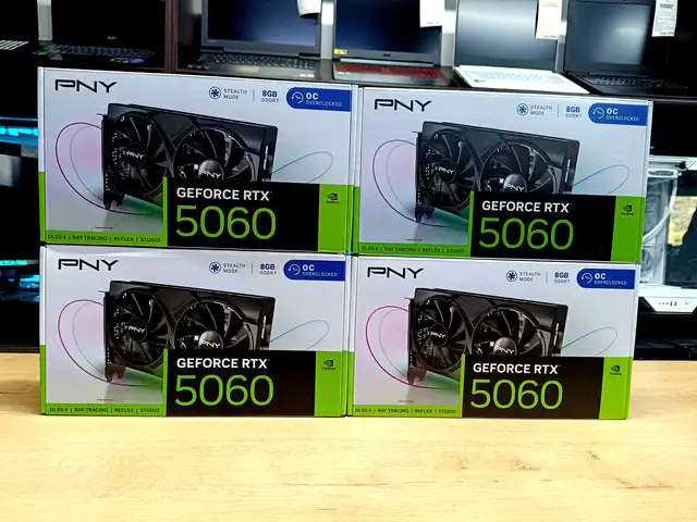 Видеокарта PNY X2 OC RTX 5060 8GB GDDR7, Душанбе