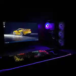 Игровой компьютер core i7 4770/RX 580 8GB/SSD 256GB/HDD 1TB, Душанбе