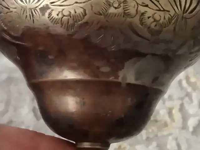 Винтажный бокал латунь Индия, Душанбе