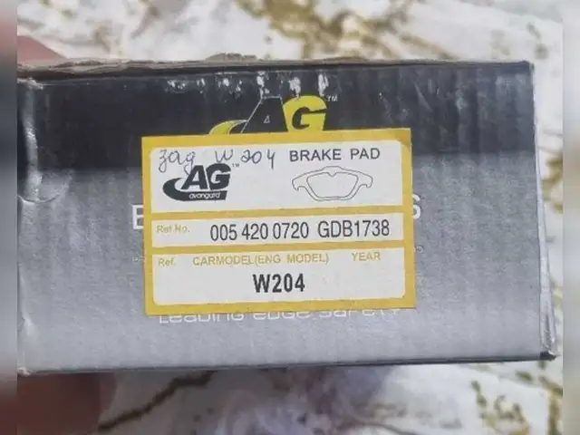 Задние тормозные колодки AG для Mercedes-Benz W204, Душанбе