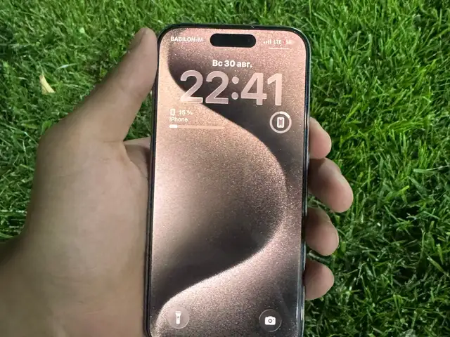 Apple iPhone 15 Pro, 128 gb, Natural Titanium, Худжанд