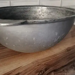 Казан литой алюминиевый глубокий, толстостенный, Душанбе