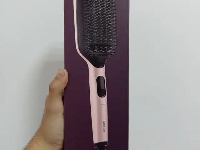 Расческа выпрямитель Green Lion Straightener Comb розовый, Душанбе