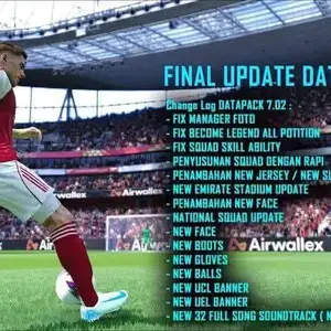 Игра eFootball PES2026 новоя версия 7.02 20 Октября Monster Patch для PS4/PS5, Хуҷанд