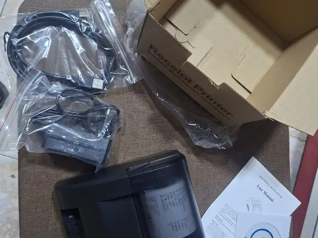 Принтер POS 58B компактный термопринтер для печати чеков, Душанбе