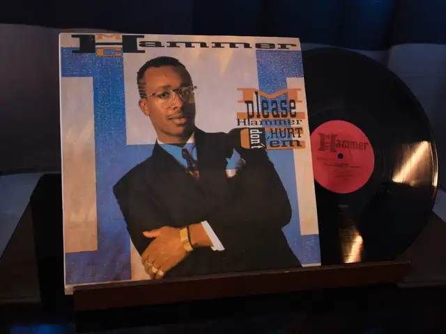 Пластинка MC HAMMER. PLEASE HAMMER DON'T HURT EM, Бустон (Чкаловск)