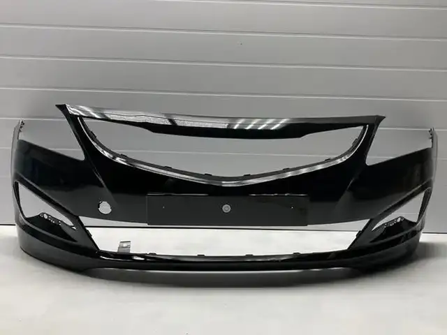 Бампер передний черный hyundai solaris 2014-2017, Худжанд