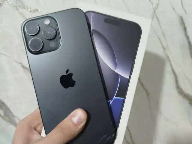 Apple iPhone 16 Pro Max, 256 gb, Black Titanium, Душанбе