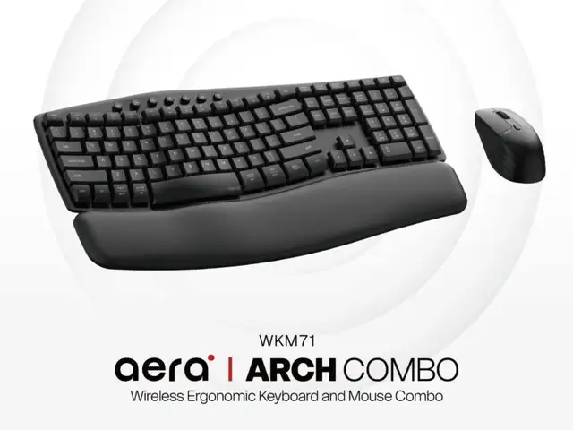 комплект из беспроводной клавиатуры и мыши Fantech Aera Arch Combo WKM71, Душанбе