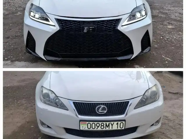 Lexus IS 250 передний бампер с фарами комплект 2006-2020, Душанбе