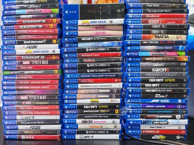 Комплект игр для Playstation 4, Душанбе