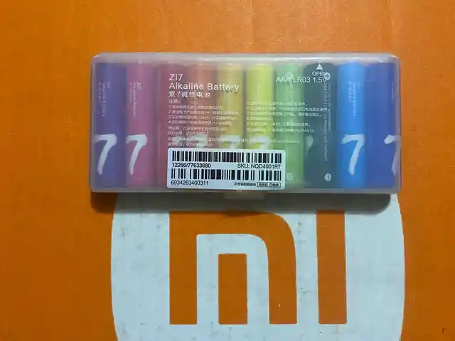 Батарейки алкалиновые Xiaomi ZMI Rainbow Z17, Душанбе