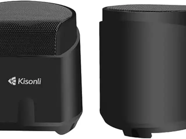 Проводные компьютерные колонки Kisonli, 2 шт., черные - K500, Душанбе
