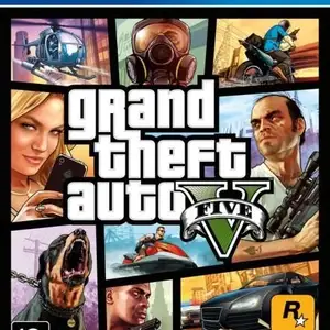 Диск Grand Theft Auto V GTA 5 для PS4/5, Худжанд