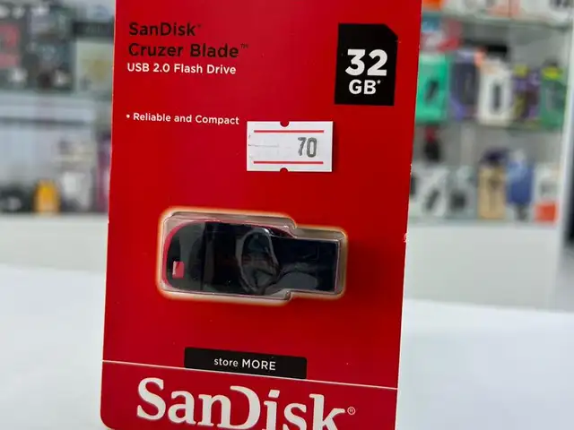 Флеш-накопитель SanDisk Cruzer Blade USB 32 ГБ, Душанбе