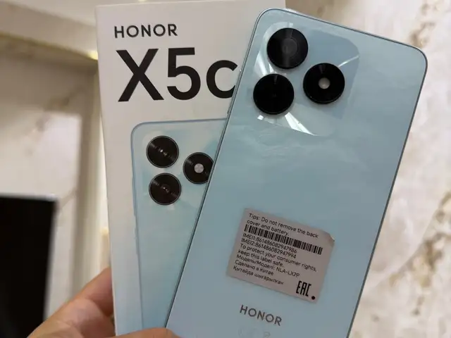 Honor X5c plus 4+4/128GB Ocean blue, Душанбе