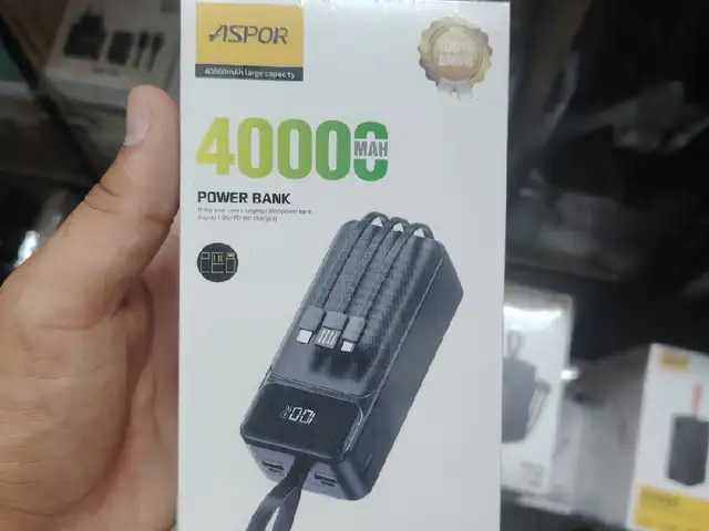 Внешний аккумулятор power bank 40 000, Душанбе