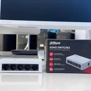 Switch DahuaDH-PFS3005-5GT-L 5 портовый, Хуҷанд
