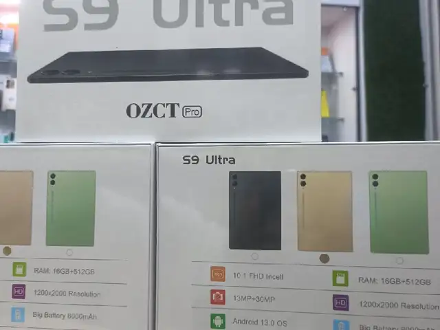 Планшет S9 Ultra 2Sim 16/512gb, Душанбе