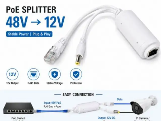 Инвертор poe repeater вход 48v выход 12v, Душанбе