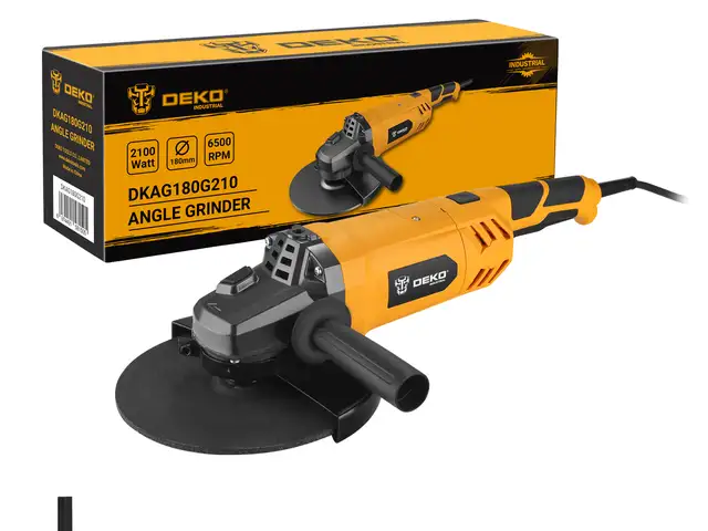 Углошлифовальная машина 2100W 180мм DEKO DKAG180G210 INDUSTRIAL, Душанбе
