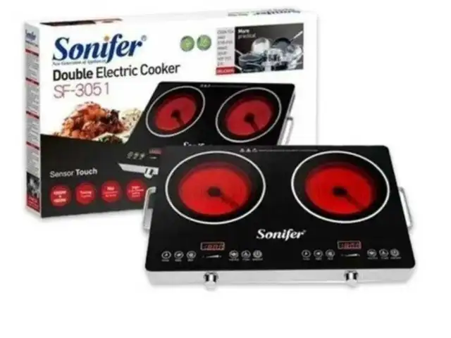 Двухкомфорочная плитка Sonifer, Душанбе