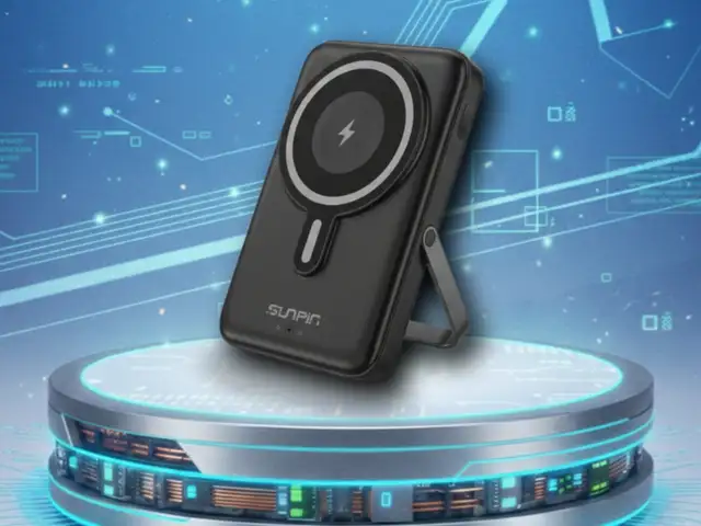 Беспроводной повербанк 10000Мач Sunpin WP-098 Power Bank, Душанбе