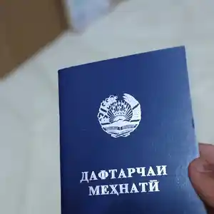 Дафтарчаи меҳнатӣ, Душанбе