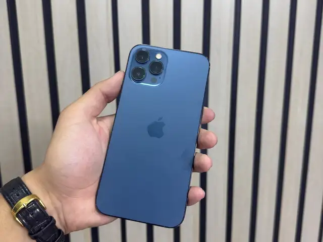 Apple iPhone 12 Pro Max, 128 gb, Pacific Blue, Хуҷанд