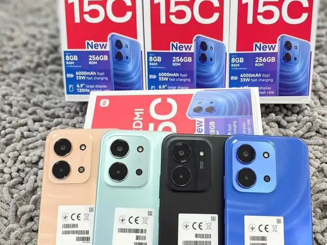 Хiаомi redmi 15 С 8/128gb 6000maч Оrange, Душанбе