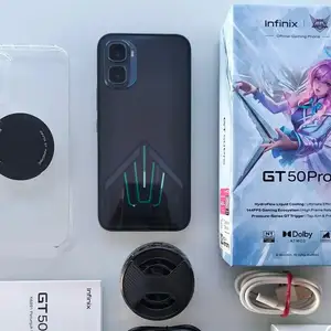 Infinix GT 50 pro 5G 12+12/256Gb black, Душанбе