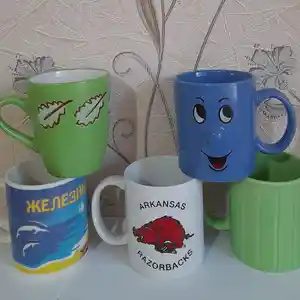 Набор бокалов и кружек для чая и кофе, Душанбе