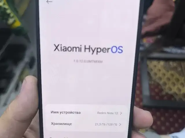Xiaomi Redmi note 12, Худжанд