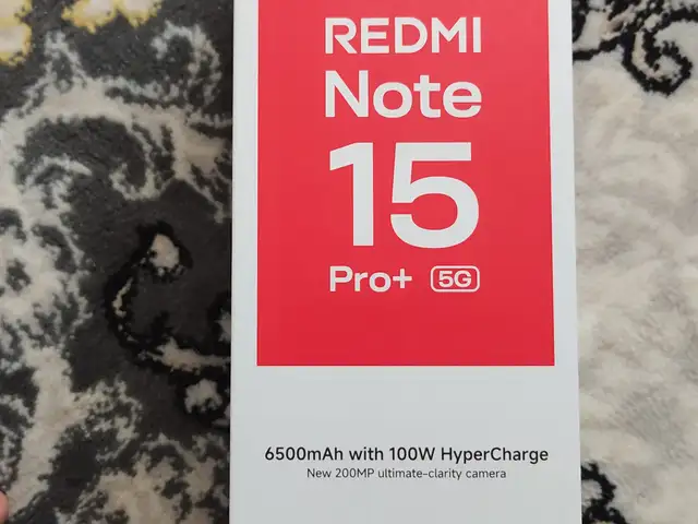 Xiaomi Redmi Note 15 Pro+ 5G, Рудаки