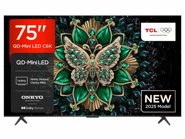 Телевизор TCL C6K QD mini led premium 75, Хуҷанд