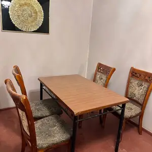 Стол и стулья, Душанбе