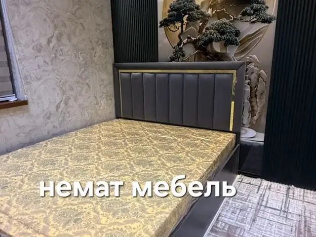 Двуспальная кровать с медицинским матрасом, Душанбе