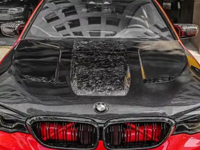 Карбоновый капот на bmw g30, Душанбе