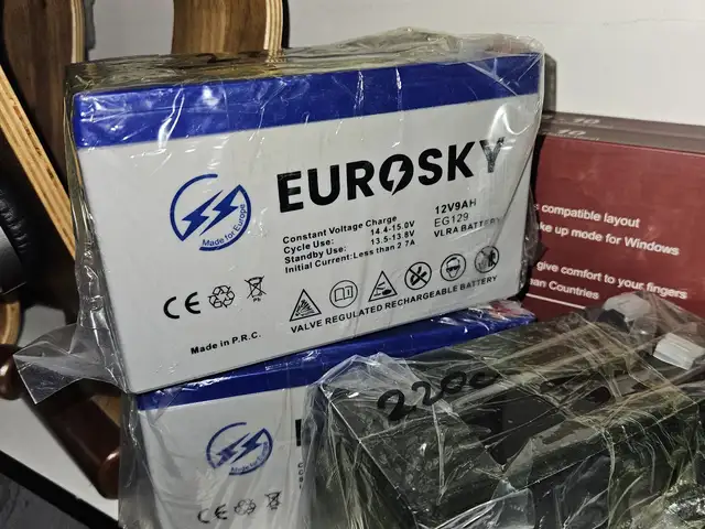 Аккумулятор Eurosky 12V9A, Душанбе