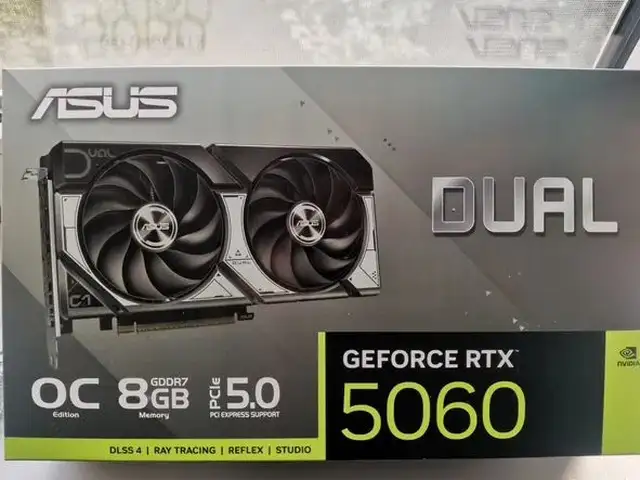 Видеокарта Asus Dual RTX 5060, Душанбе