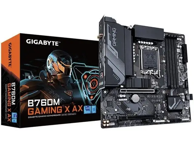 Материнская плата Gigabyte B760M Gaming X AX Wi-Fi DDR5, Душанбе