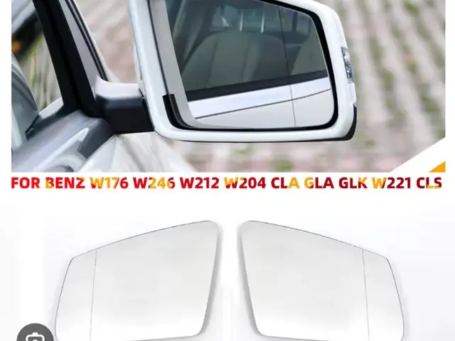 Стекло боковое зеркало заднего вида Mercedes Benz E class w212 2010, Душанбе